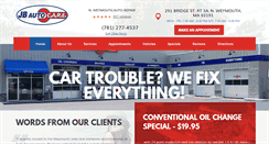 Desktop Screenshot of jbautomotive.com